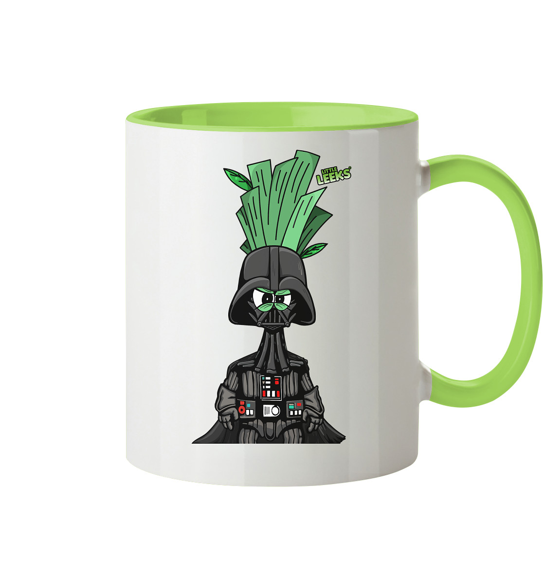 Motiv Nr 25: Dein Vadder Lauch - Tasse zweifarbig