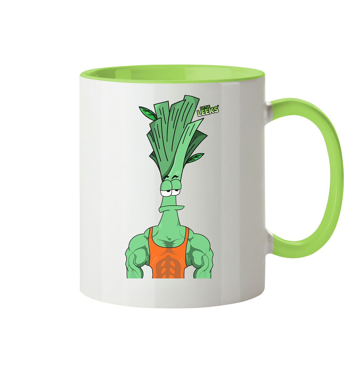 Motiv Nr 11: Gemüsebuilder - Tasse zweifarbig