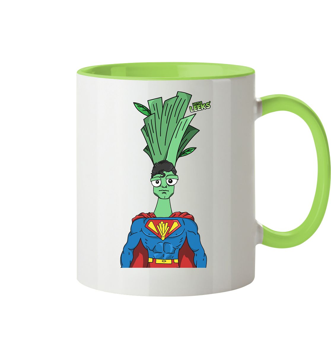 Motiv Nr 14: Suuuuperlauch - Tasse zweifarbig