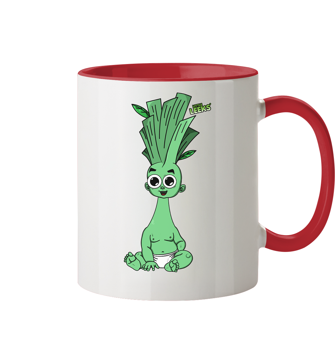 Motiv Nr 17: Babylauch - Tasse zweifarbig