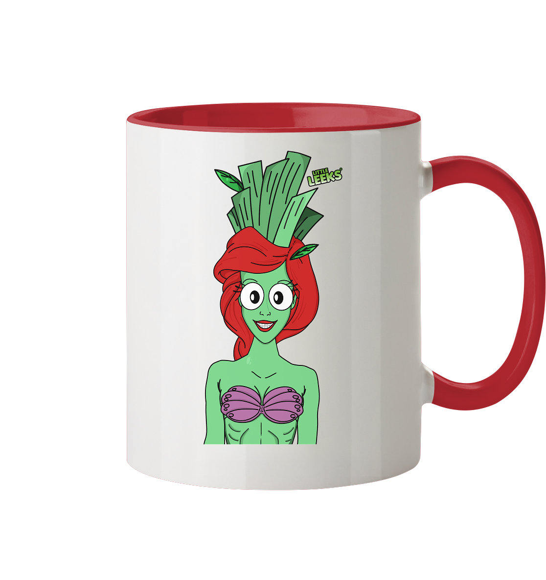 Motiv Nr 15: Meerjunglauch - Tasse zweifarbig
