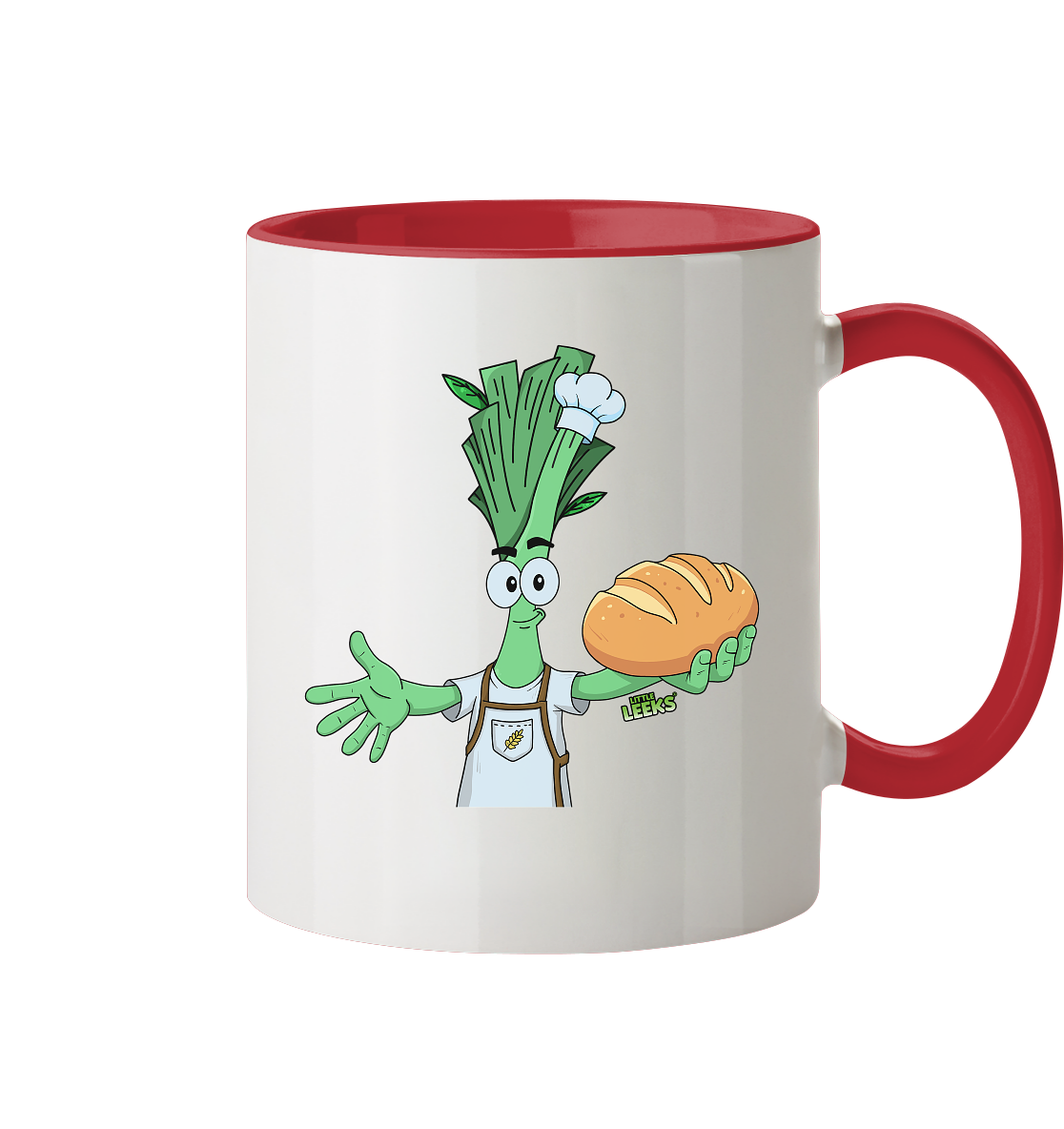 Motiv Little Leeks Nr 46: Backlauch - Tasse zweifarbig