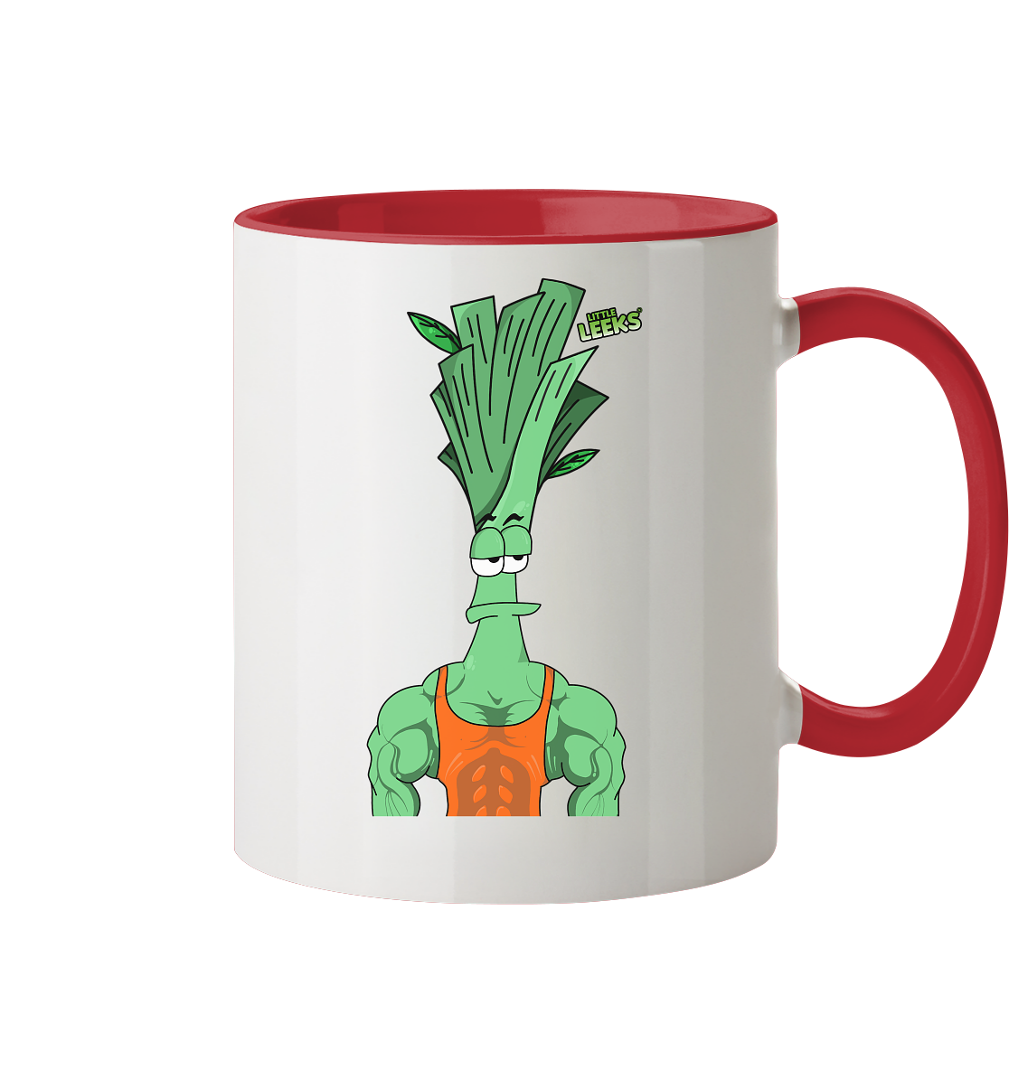 Motiv Nr 11: Gemüsebuilder - Tasse zweifarbig