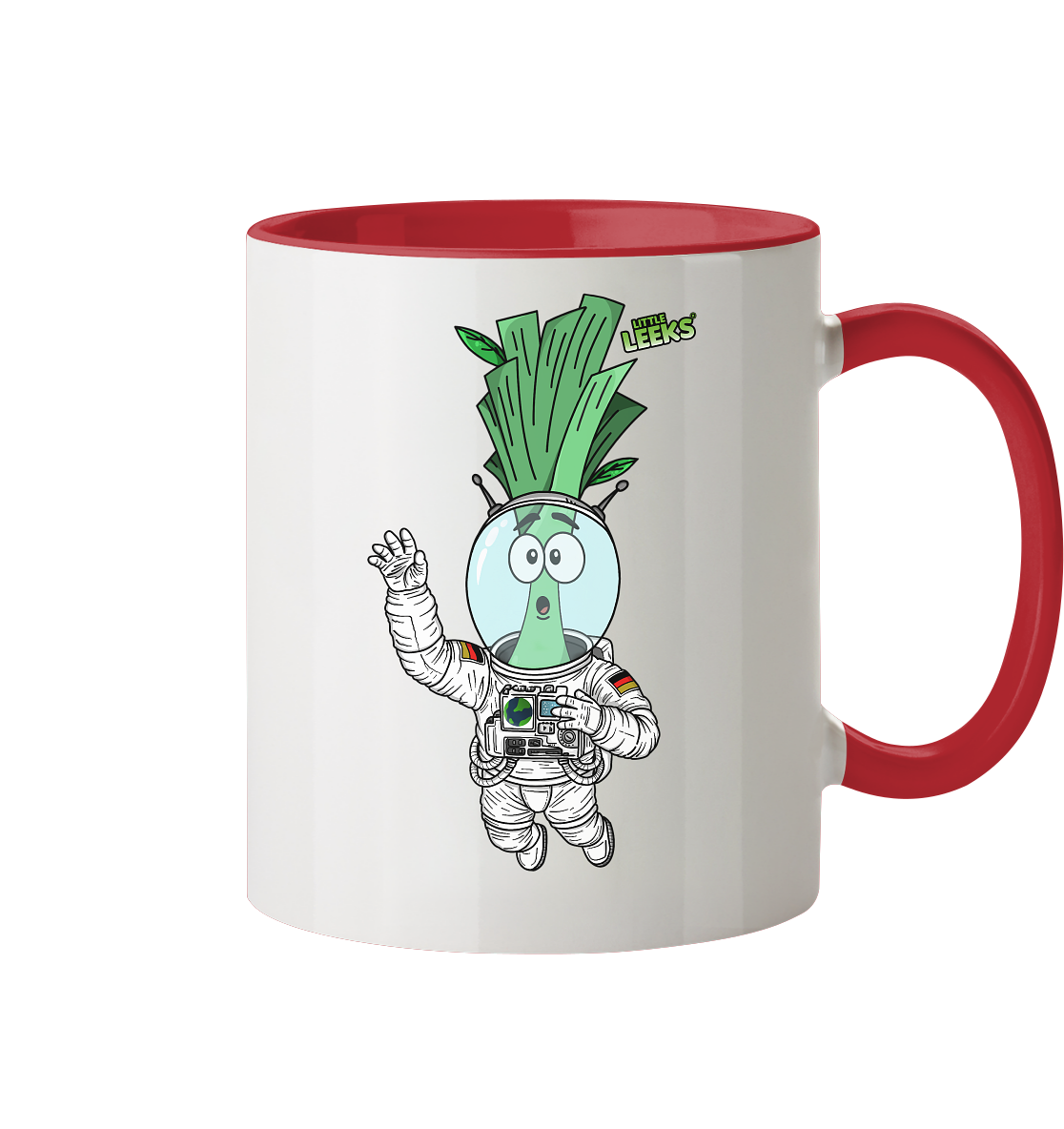 Motiv Little Leeks Nr 45: Astrolauch - Tasse zweifarbig