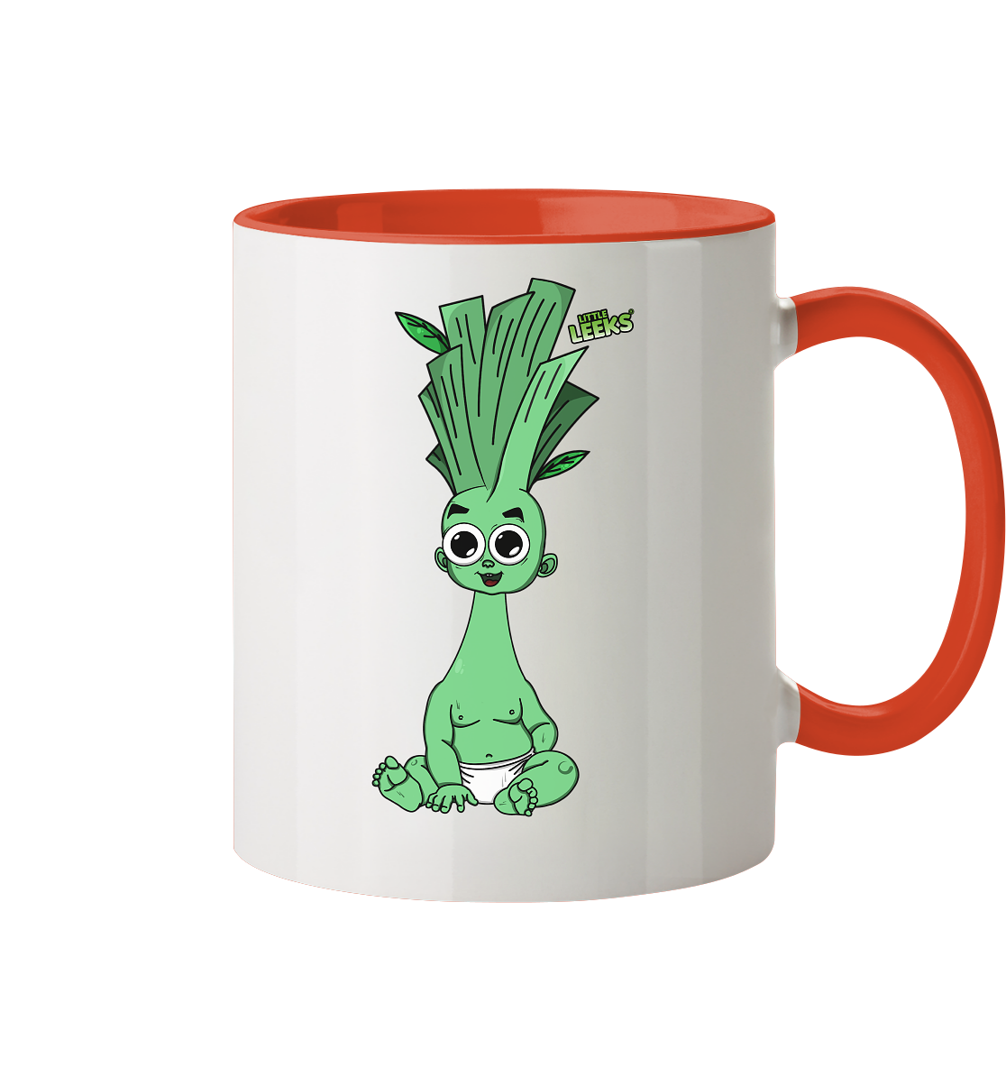 Motiv Nr 17: Babylauch - Tasse zweifarbig