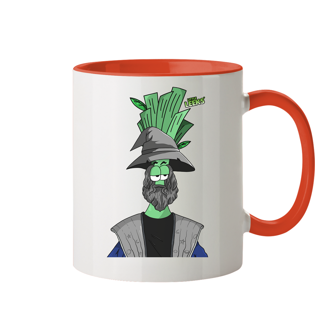 Motiv Little Leeks Nr 06: ZauberLauch - Tasse zweifarbig