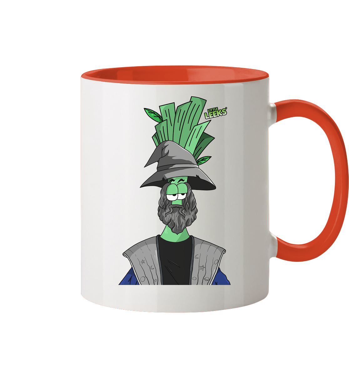 Motiv Little Leeks Nr 06: ZauberLauch - Tasse zweifarbig