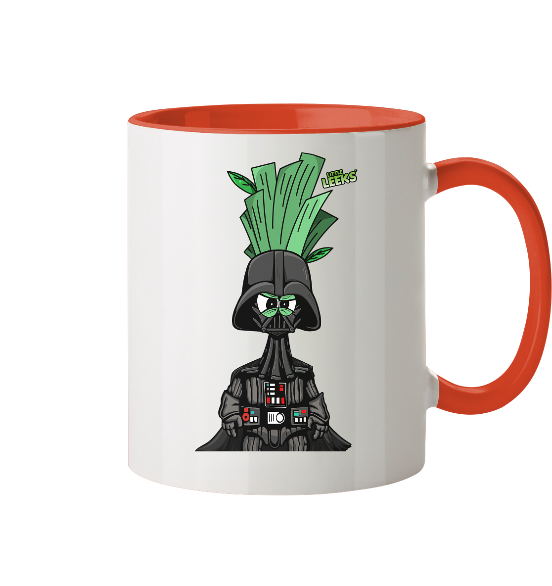 Motiv Nr 25: Dein Vadder Lauch - Tasse zweifarbig