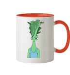 Motiv Little Leeks Nr 01: Standard Lauch  - Tasse zweifarbig