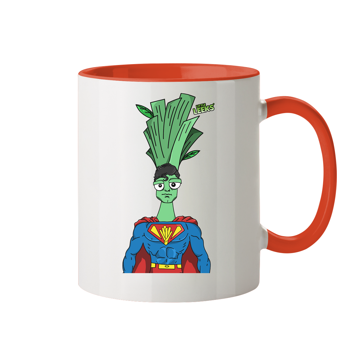 Motiv Nr 14: Suuuuperlauch - Tasse zweifarbig