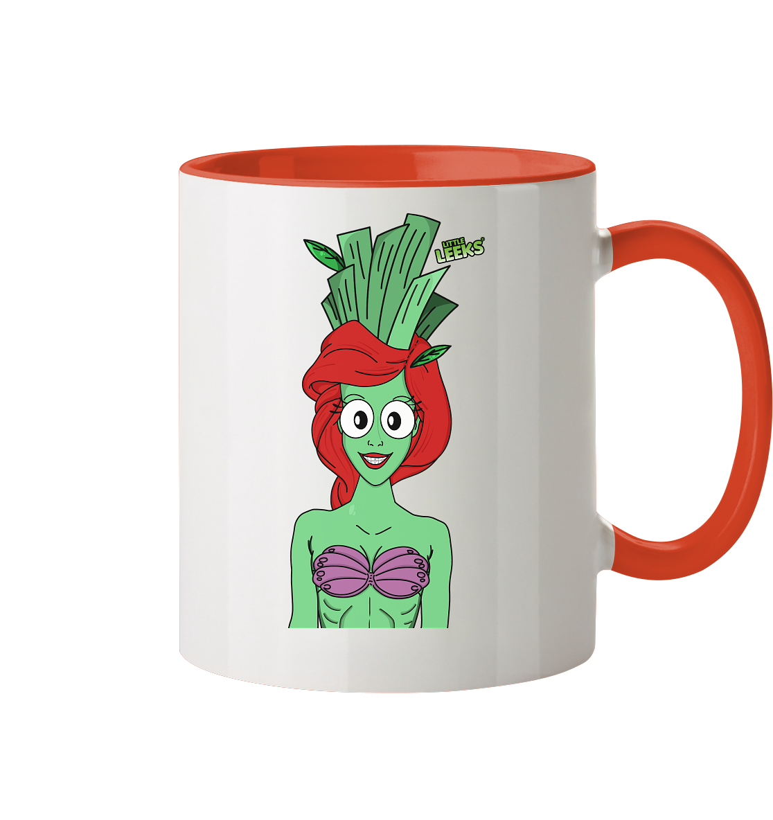 Motiv Nr 15: Meerjunglauch - Tasse zweifarbig