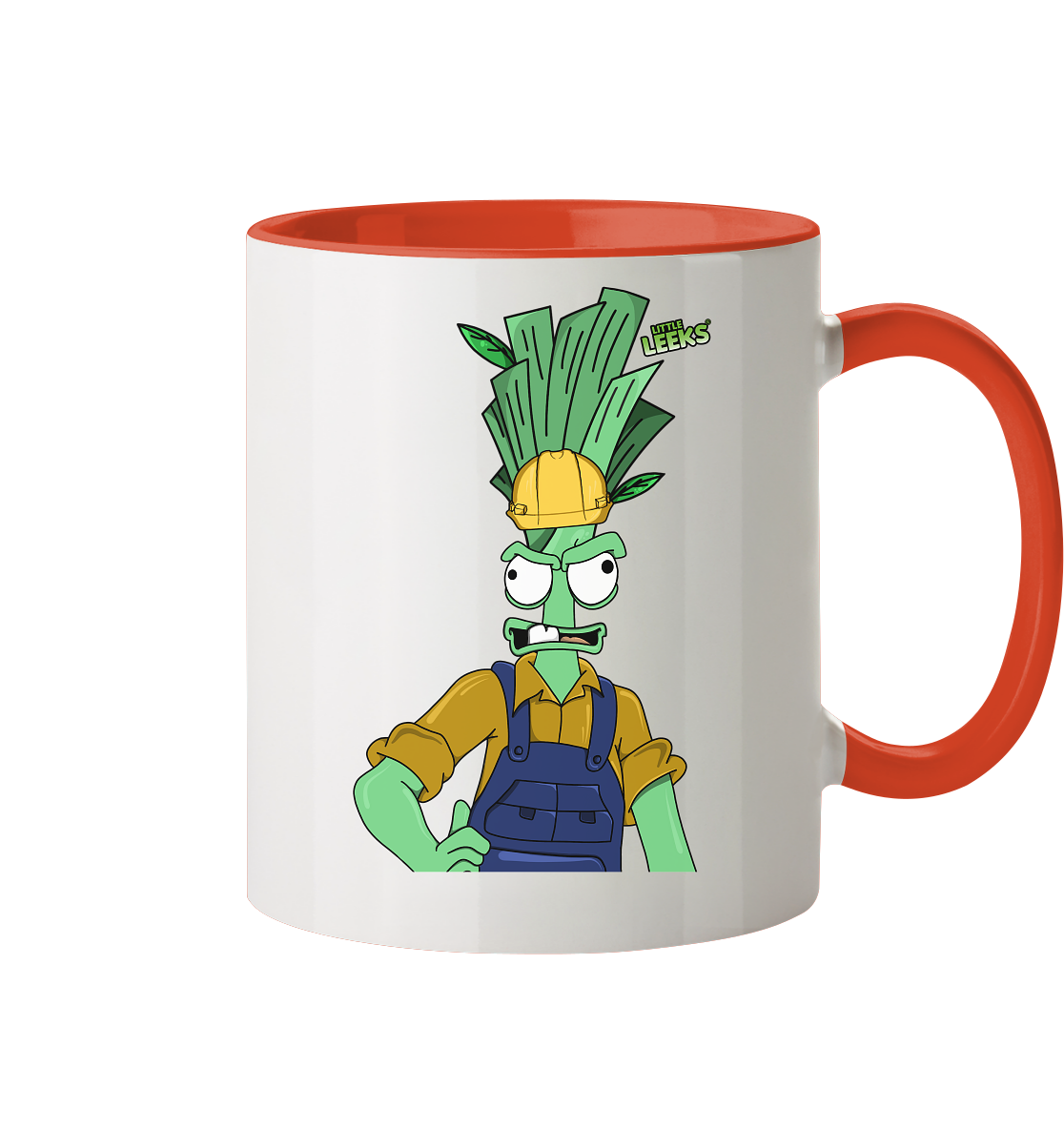 Motiv Nr 13: Meister der Lauchstelle - Tasse zweifarbig