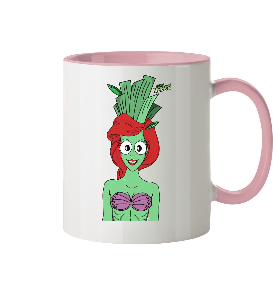 Motiv Nr 15: Meerjunglauch - Tasse zweifarbig