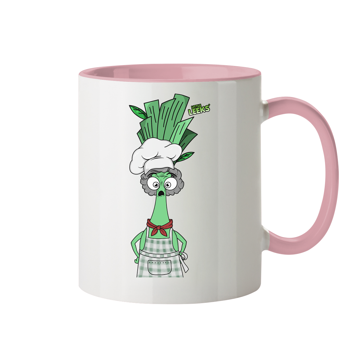 Motiv Little Leeks Nr 39: Grannylauch - Tasse zweifarbig