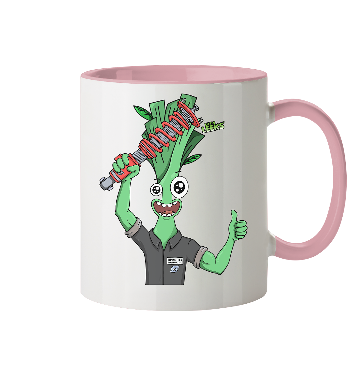 Motiv Little Leeks Nr 42: Tunerlauch - Tasse zweifarbig