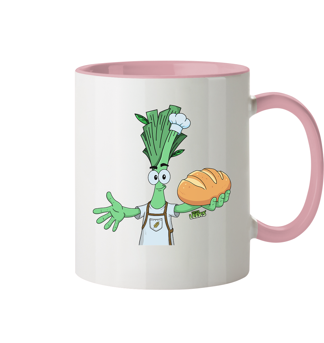 Motiv Little Leeks Nr 46: Backlauch - Tasse zweifarbig