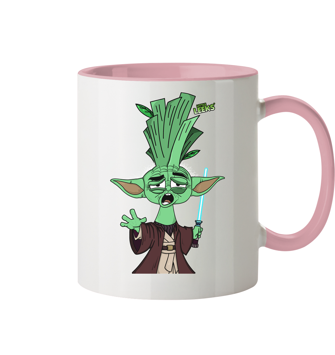 Motiv Nr 19: alter Gartenmeisterlauch - Tasse zweifarbig