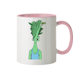 Motiv Little Leeks Nr 01: Standard Lauch  - Tasse zweifarbig