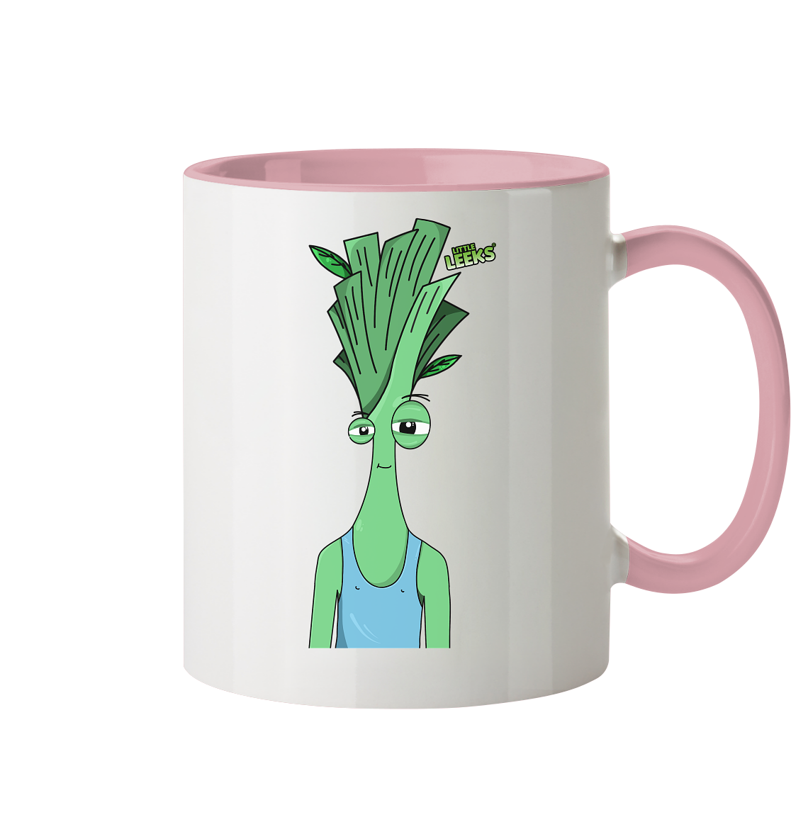 Motiv Little Leeks Nr 01: Standard Lauch  - Tasse zweifarbig
