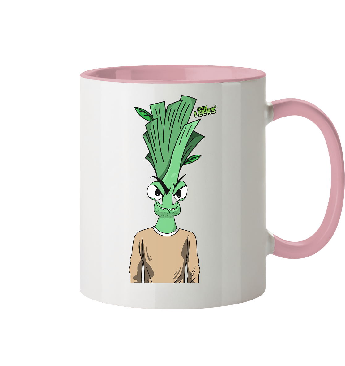 Motiv Nr 09: Rattenlauch - Tasse zweifarbig
