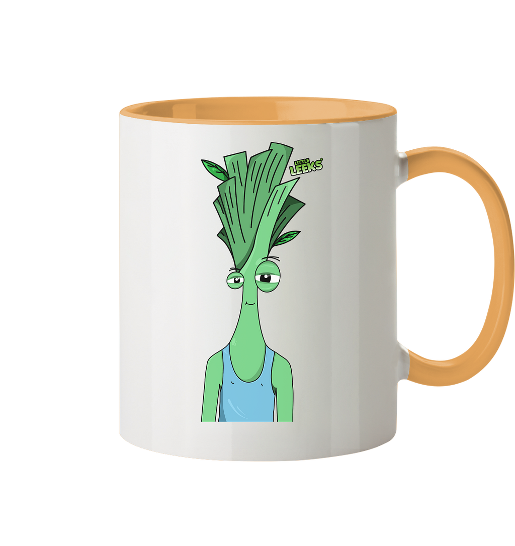 Motiv Little Leeks Nr 01: Standard Lauch  - Tasse zweifarbig