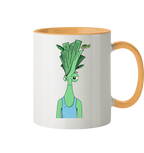 Motiv Little Leeks Nr 01: Standard Lauch  - Tasse zweifarbig