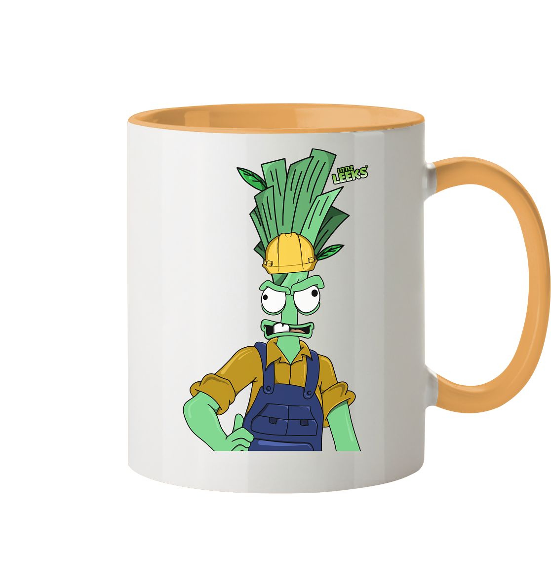 Motiv Nr 13: Meister der Lauchstelle - Tasse zweifarbig