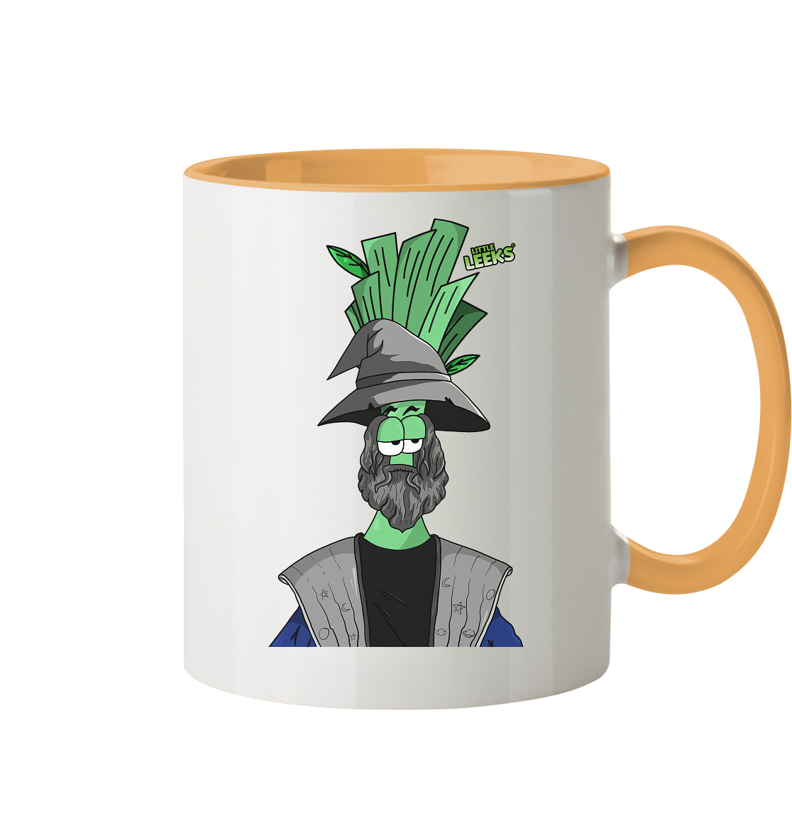 Motiv Little Leeks Nr 06: ZauberLauch - Tasse zweifarbig