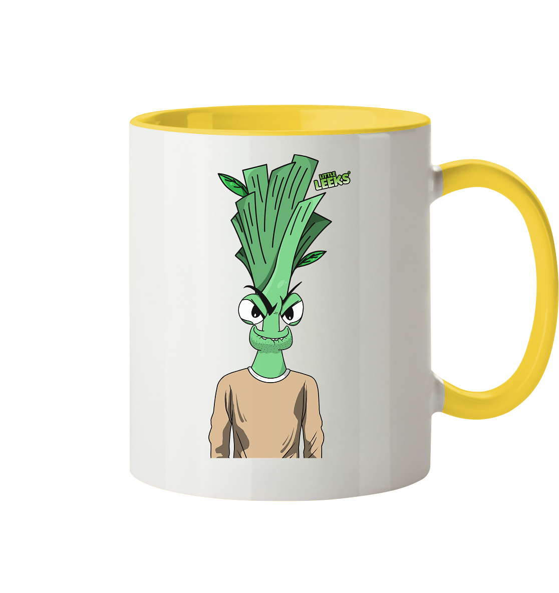 Motiv Nr 09: Rattenlauch - Tasse zweifarbig
