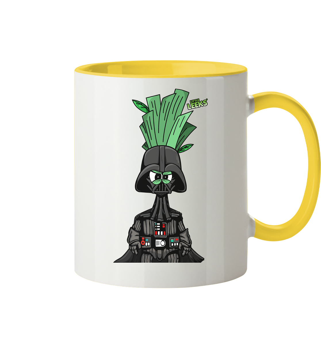Motiv Nr 25: Dein Vadder Lauch - Tasse zweifarbig