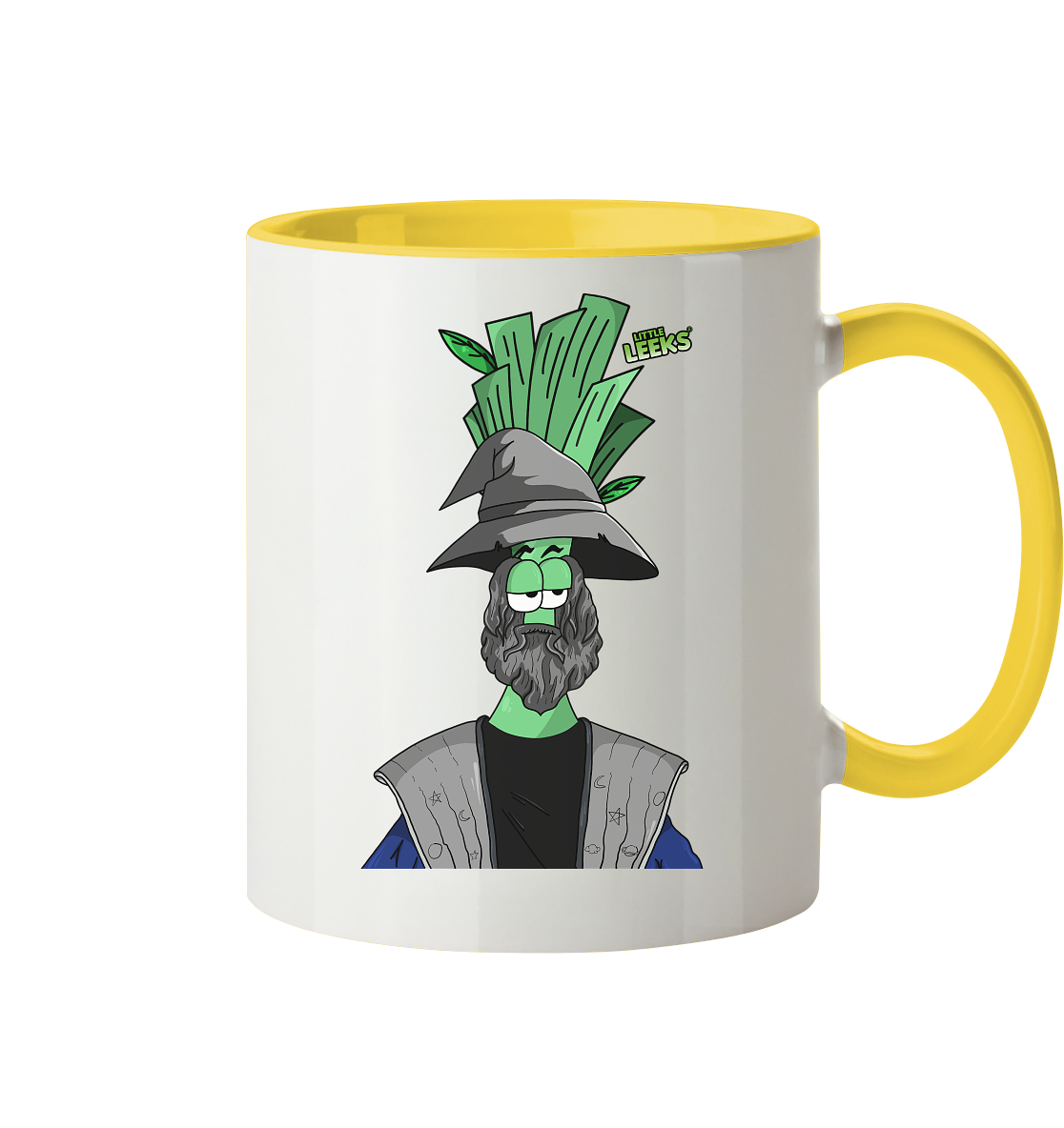 Motiv Little Leeks Nr 06: ZauberLauch - Tasse zweifarbig