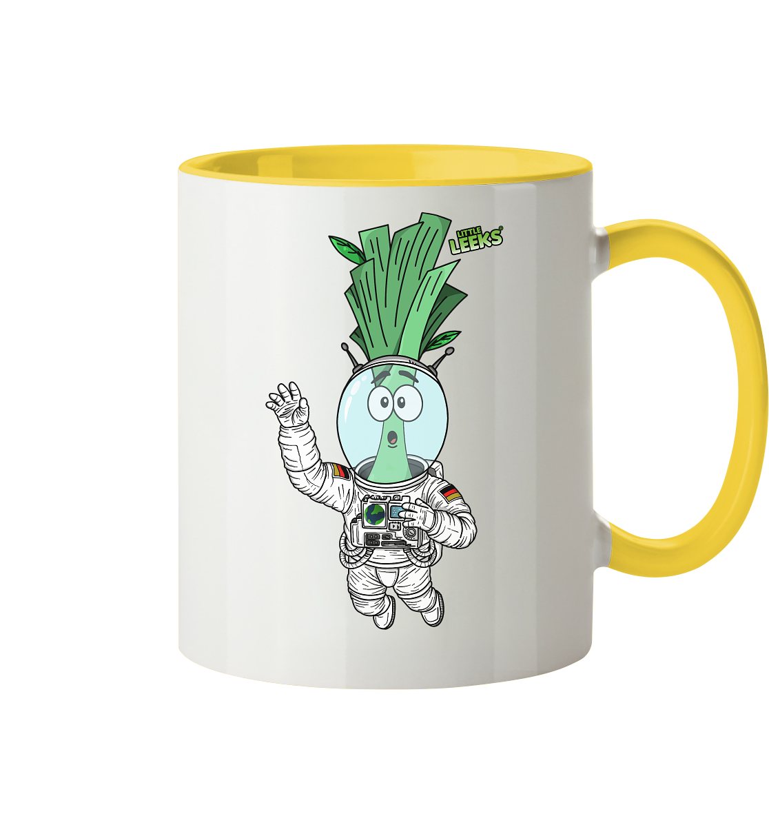 Motiv Little Leeks Nr 45: Astrolauch - Tasse zweifarbig