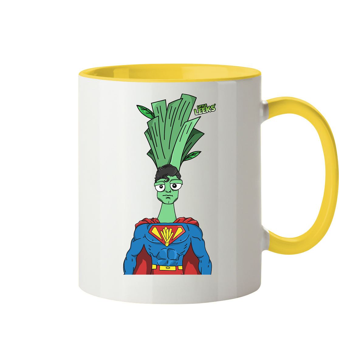Motiv Nr 14: Suuuuperlauch - Tasse zweifarbig