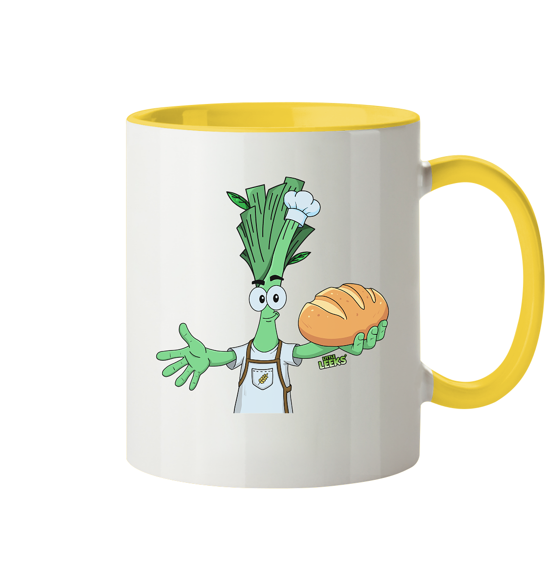 Motiv Little Leeks Nr 46: Backlauch - Tasse zweifarbig